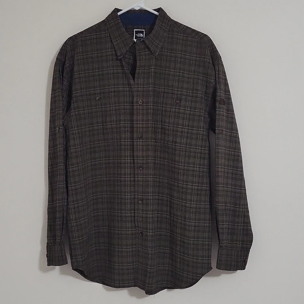The North Face Plaid Button Down Shirt